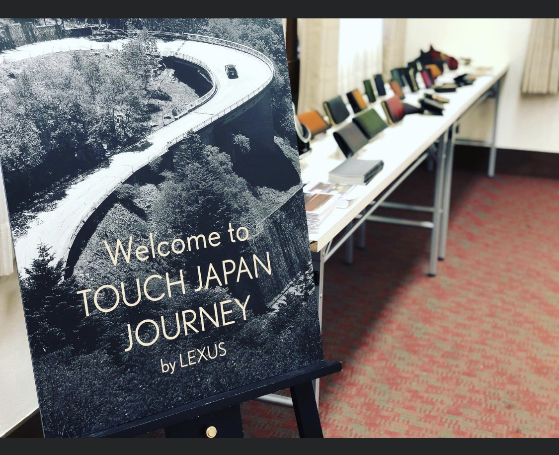 TOUCH JAPAN JORNEY by LEXUS   in 蓼科　にてワークショップを開催せていただきました。